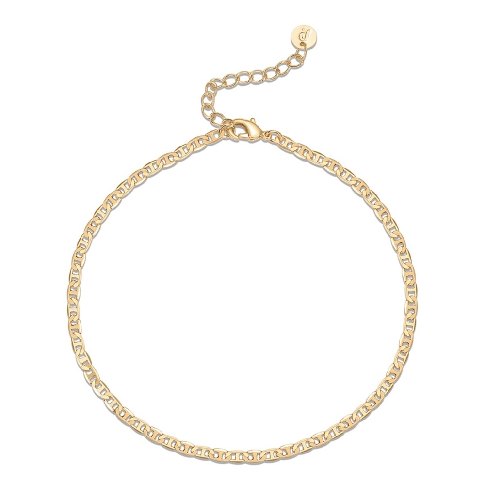 14K Gold Plated Anklet